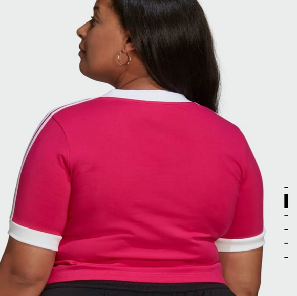 Adidas Plus Size Crop Top, Sz 4X - Picture 4 of 5